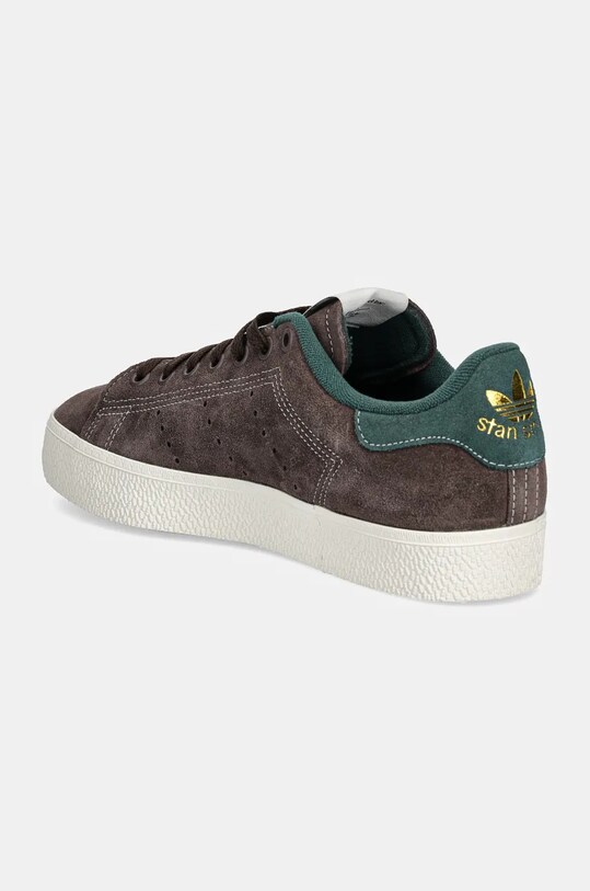 Încălțăminte adidas Originals sneakers din piele intoarsă Stan Smith CS ID1348 maro
