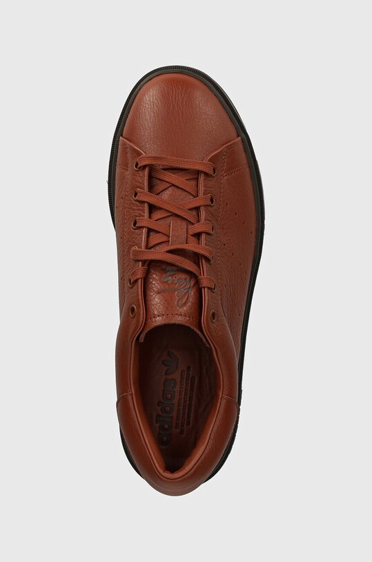 Кожени маратонки adidas Originals Stan Smith Freizeit кафяв ID1385