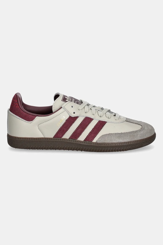 adidas Samba OG Putty Grey Maroon ID1482 gray AW24