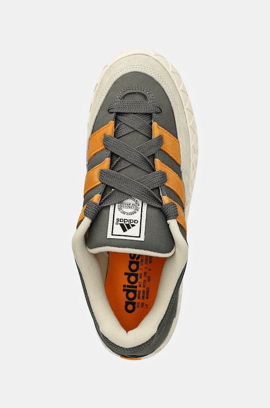 Semišové tenisky adidas Originals Adimatic šedá ID3936