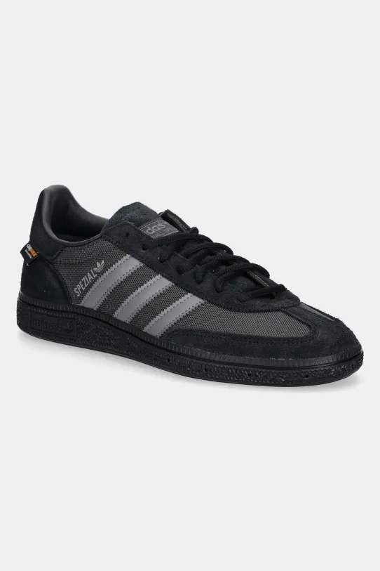 Tenisice adidas Originals Handball Spezial brušena koža crna IE6603