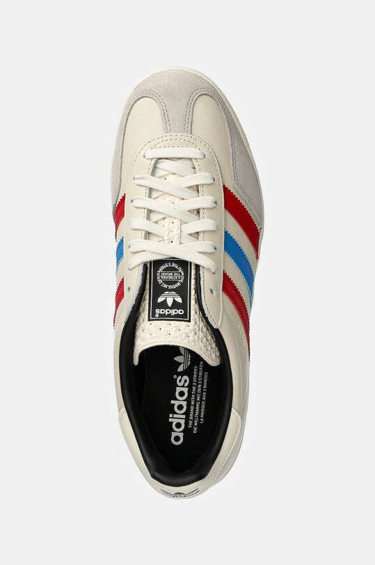 Маратонки adidas Originals Gazelle Indoor бежов IE9091