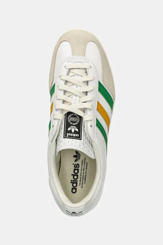 Δερμάτινα αθλητικά παπούτσια adidas Originals Gazelle Indoor λευκό IE9092