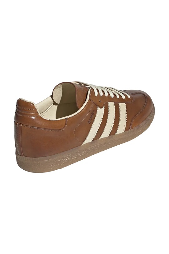 Shoes adidas Originals leather sneakers Samba OG Mii IE9121 brown
