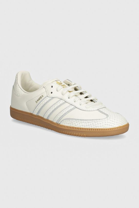 adidas Samba Core White Snake Skin low white IF1985
