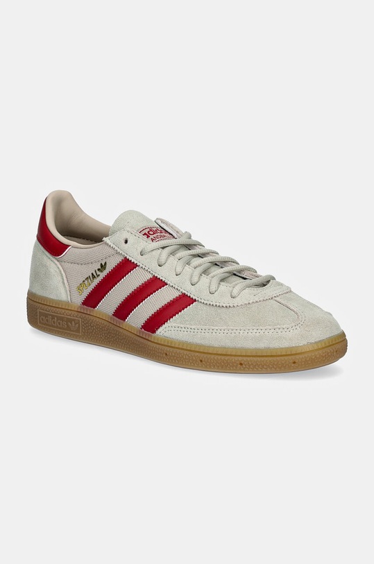 adidas Handball Spezial Putty Grey Team Victory Red Wonder Beige textile gray IF9529