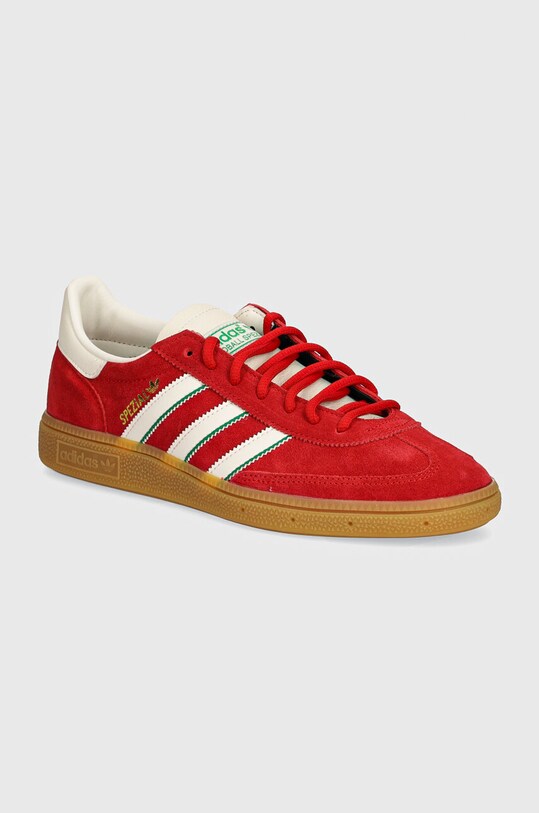 Σουέτ αθλητικά παπούτσια adidas Originals Handball Spezial μικρό κόκκινο IF9531