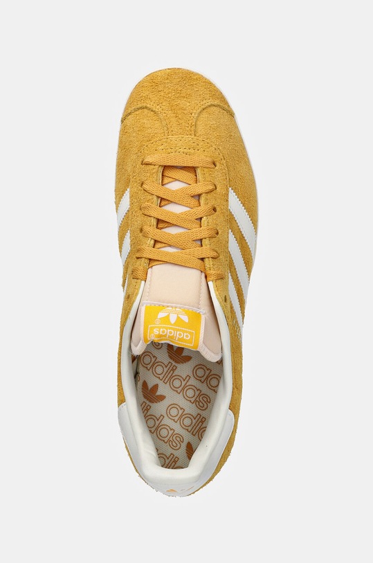 Superge iz semiša adidas Originals Gazelle rumena IF9654