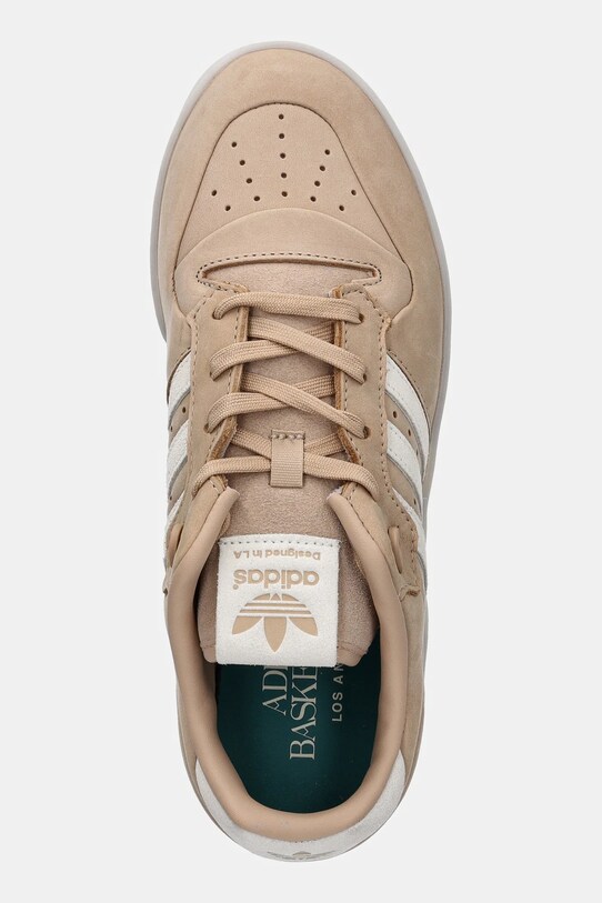 adidas Originals sneakers din piele Rivalry Lux Low bej IH0255