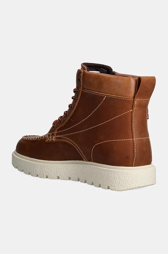 Obuwie Levi's trapery skórzane ABNER RED TAB 000FD.0002 brązowy