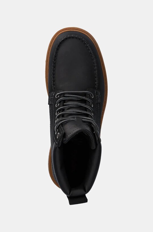 Levi's bocanci de piele ABNER RED TAB negru 000FD.0000