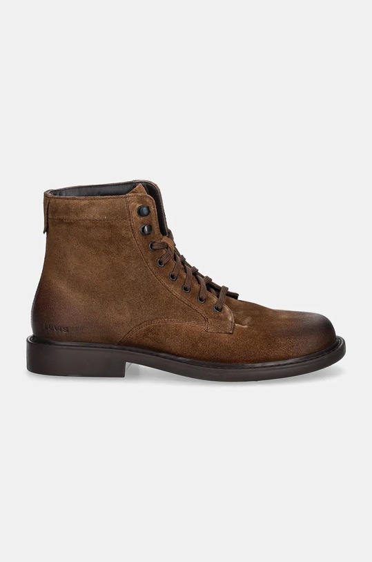 Levi's trzewiki skórzane AMOS D7051.0000 brązowy AW24
