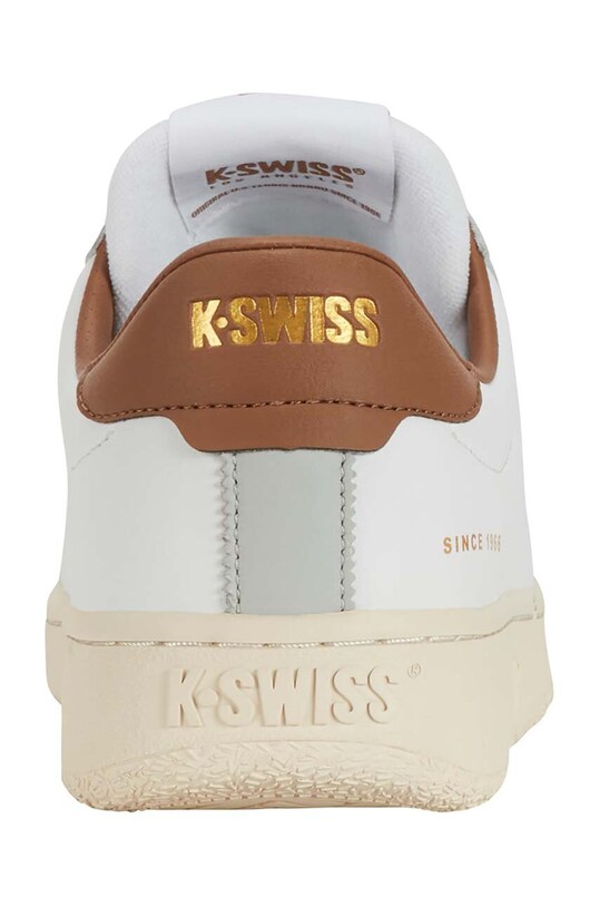 Кожаные кроссовки K-Swiss SLAMMKLUB CC белый 08911.927.M