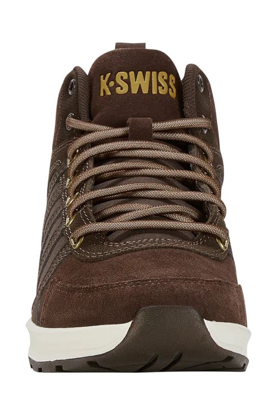 Взуття Шкіряні кросівки K-Swiss VISTA TRAINER MID WNT 07145.229.M коричневий