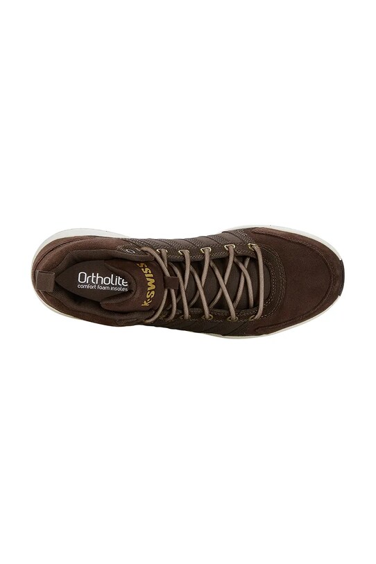 Кожаные кроссовки K-Swiss VISTA TRAINER MID WNT 07145.229.M