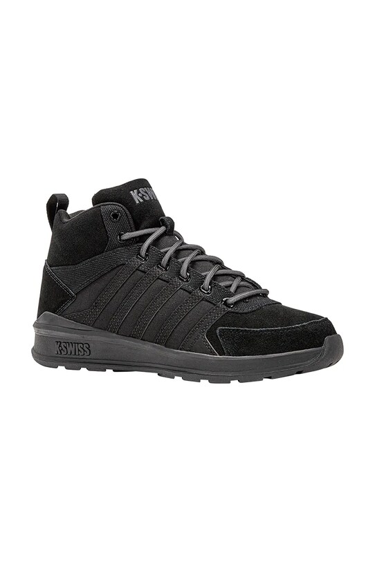 K-Swiss sneakers din piele VISTA TRAINER MID WNT 07145.010.M negru AW24