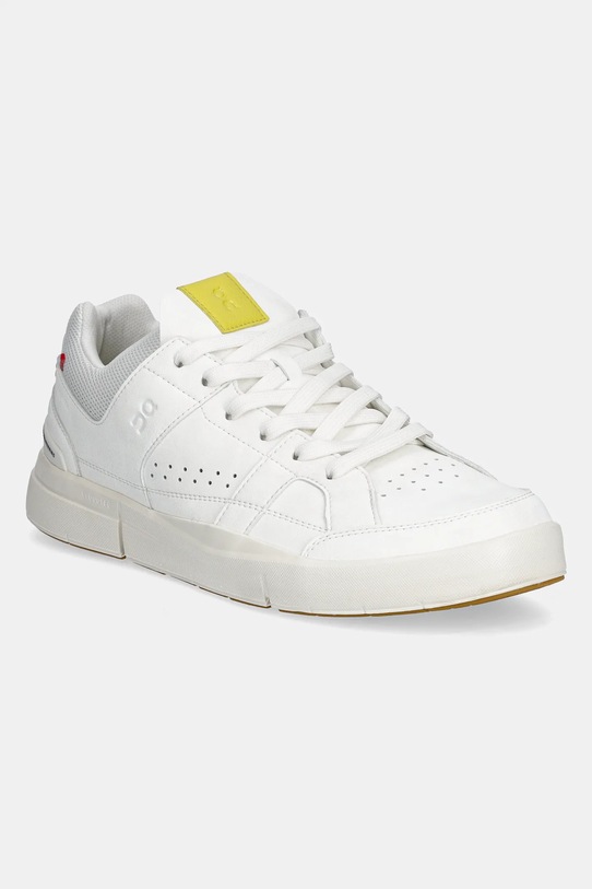 ON running sneakers THE ROGER CLUBHOUSE textil alb 3MD11062764