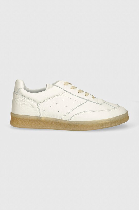 Kožené tenisky MM6 Maison Margiela SH1WS0003.P7016 biela AW24