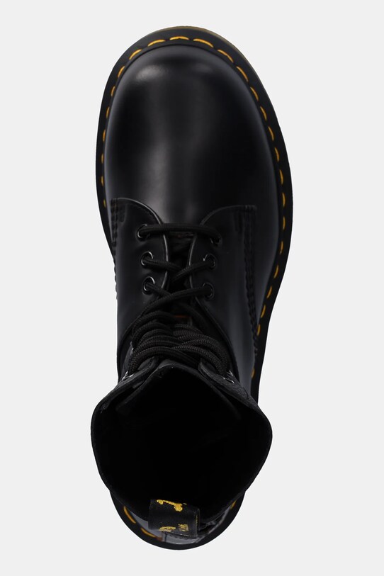 MM6 Maison Margiela bocanci de piele negru SH3WU0009.P8030