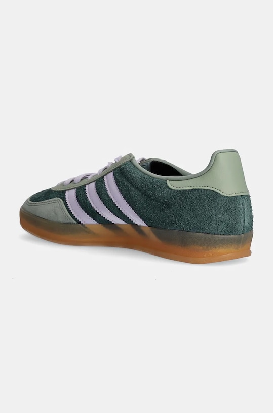 Semišové tenisky adidas Originals Gazelle Indoor zelená JI0323