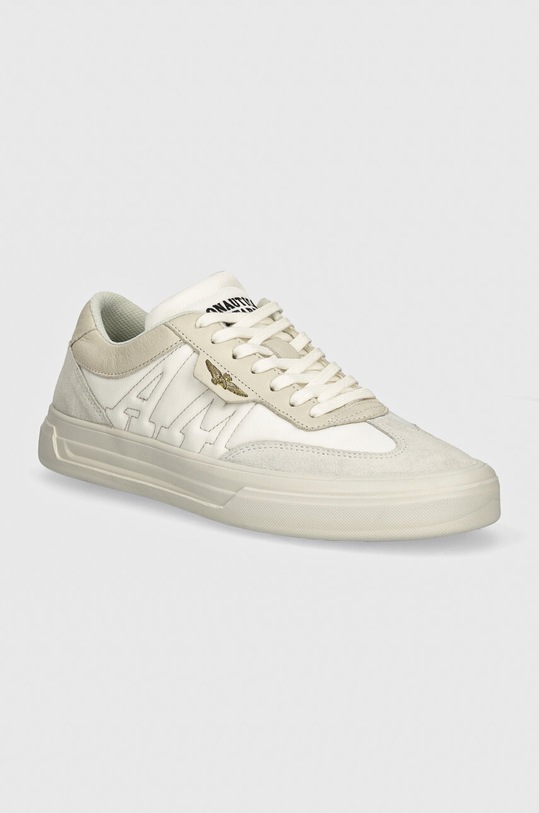 Aeronautica Militare sneakers piele întoarsă bej SC264UXPL238