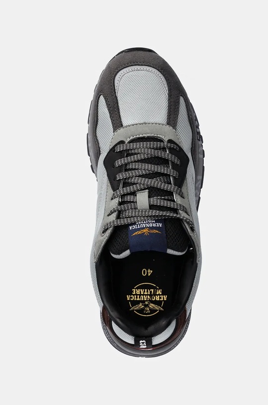 Sneakers boty Aeronautica Militare šedá SC276CT3380