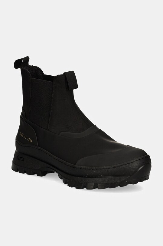 Topánky chelsea Common Projects Chelsea Hiker textilný čierna 2456.7547
