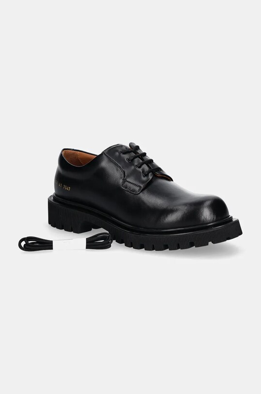 Common Projects półbuty skórzane Chunky Derby 2451.7547