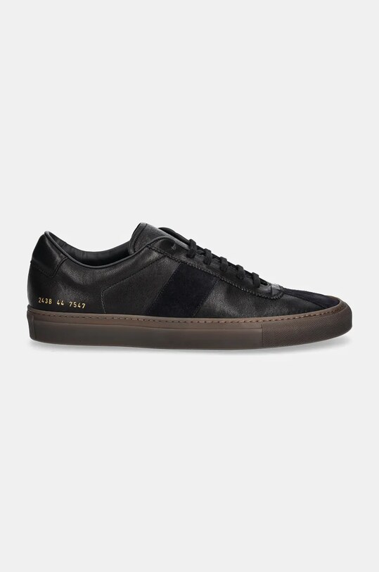 Common Projects sneakersy skórzane Tennis Trainer 2438.7547 czarny AW24