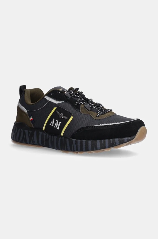 Tenisice Aeronautica Militare tekstil siva SC293CT3381