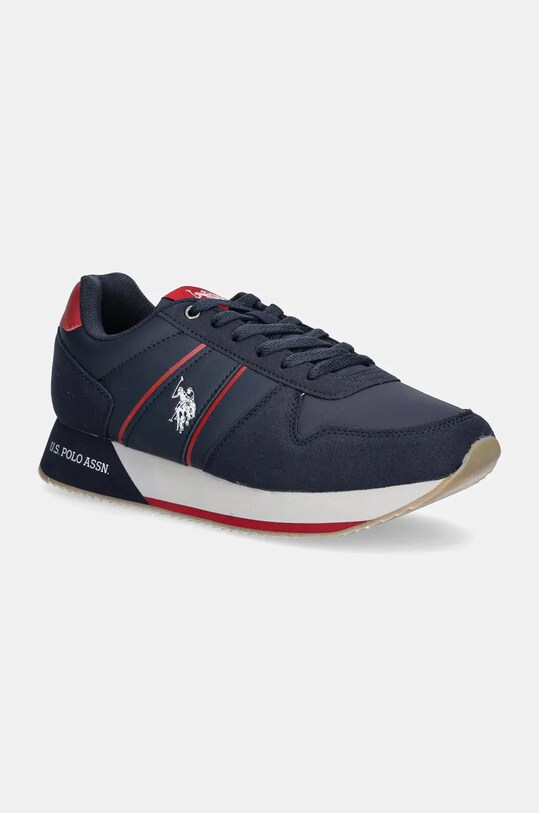 U.S. Polo Assn. sneakers BALBIL imitatie de piele intoarsa bleumarin BALBIL002M.DYH1