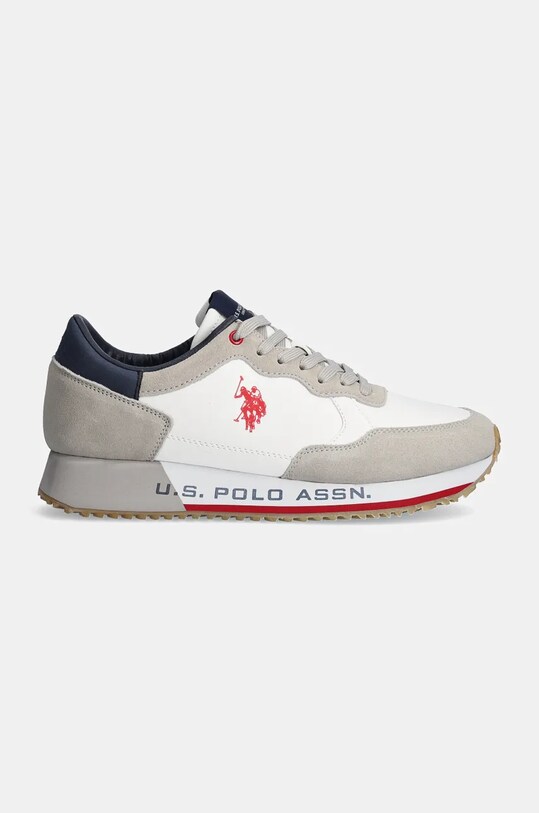Αθλητικά U.S. Polo Assn. CLEEF CLEEF006M.DUS1 λευκό AW24