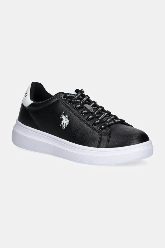 U.S. Polo Assn. sneakersy CODY imitacja skóry licowej czarny CODY001M.DY2