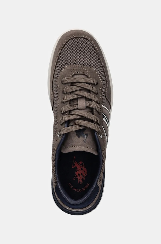 Sneakers boty U.S. Polo Assn. NATE hnědá NATE001M.DMS2