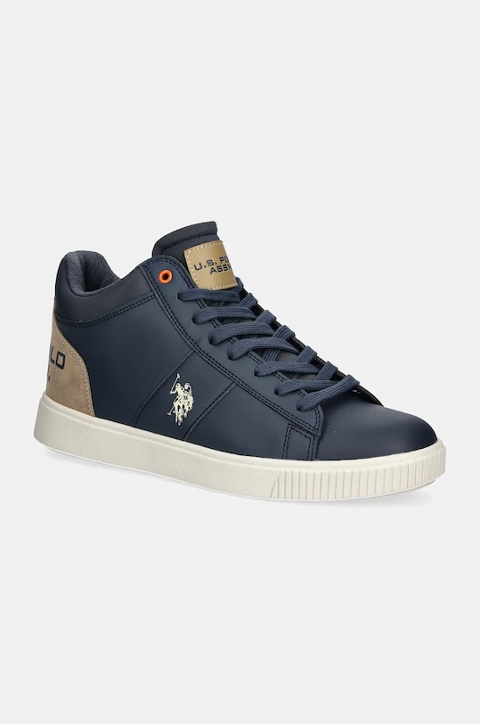 U.S. Polo Assn. sneakers TYMES finta pelle fiore blu navy TYMES010M.DYN1