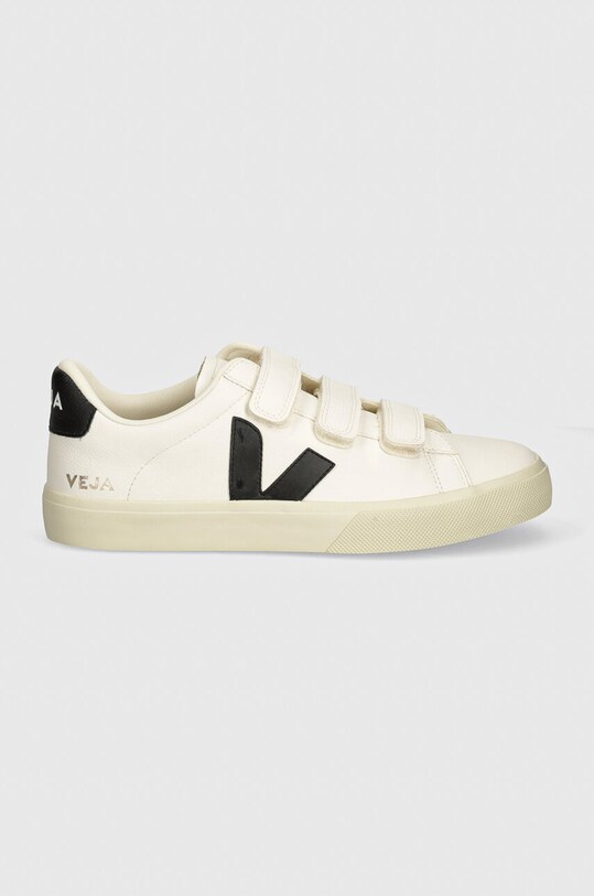 Kožené tenisky Veja Recife Logo RC0502790B bílá AW24