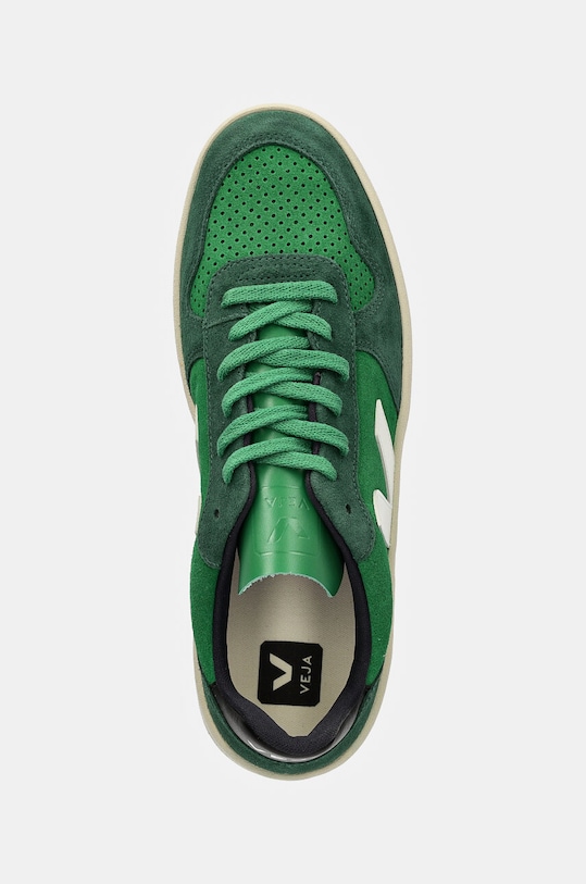 Veja sneakersy zamszowe V-10 zielony VX0303671B