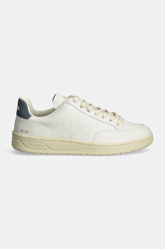 Кожаные кроссовки Veja V-12 Stitch XS2003680B белый AW24