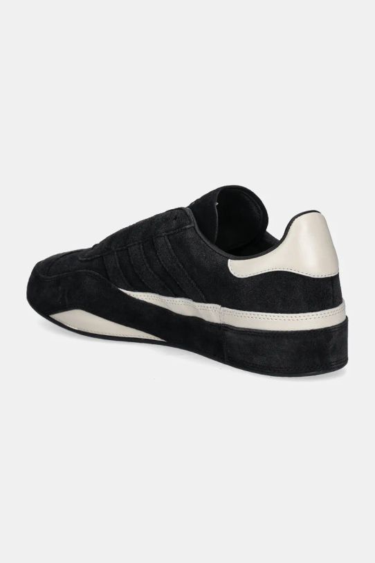 Shoes Y-3 suede sneakers Gazelle JH8925 black