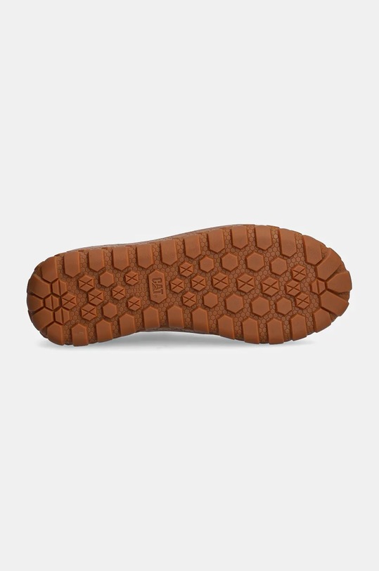 Caterpillar sneakersy skórzane HEX + P111628 brązowy