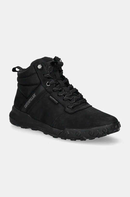 Caterpillar pantofi din nubuc HEX READY MID WP casual negru P726103