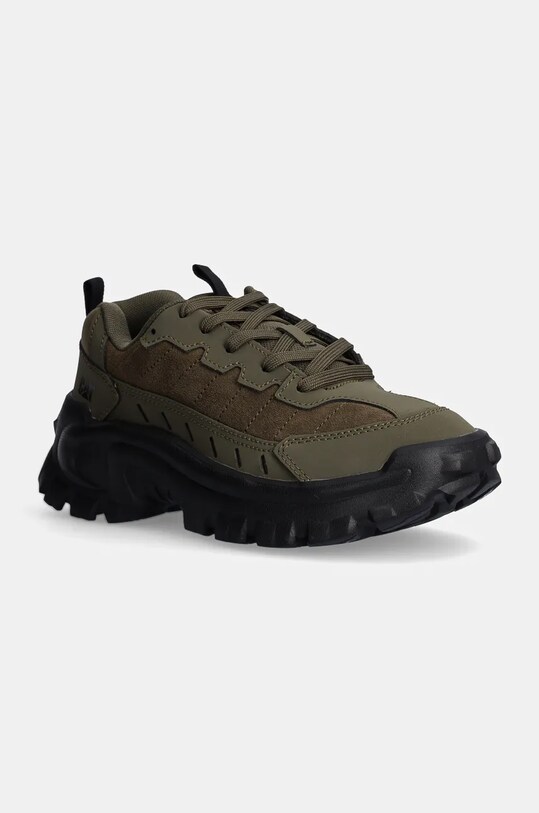Caterpillar sneakers INTRUDER ESSENTIAL mic de statură verde P726127