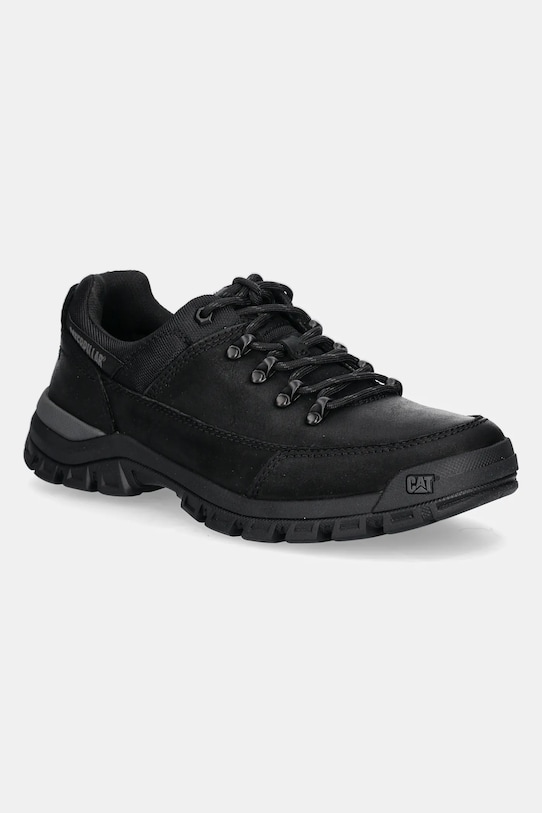 Кожаные кроссовки Caterpillar THRESHOLD HIKER LOW низкая чёрный P726049