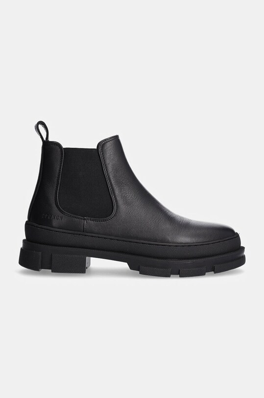 Copenhagen ghete chelsea de piele CPH735M negru AW24