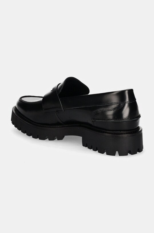 Încălțăminte GARMENT PROJECT mocasini de piele Aaron Penny Loafer GPF2588.999 negru