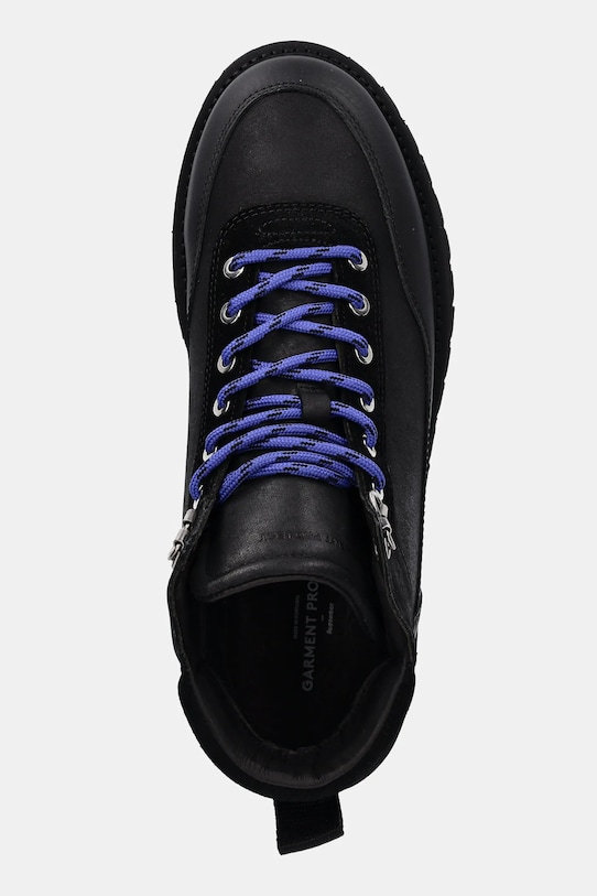 Черевики з нубуку GARMENT PROJECT Olaf Lace-Up Boot чорний GPF2607.999