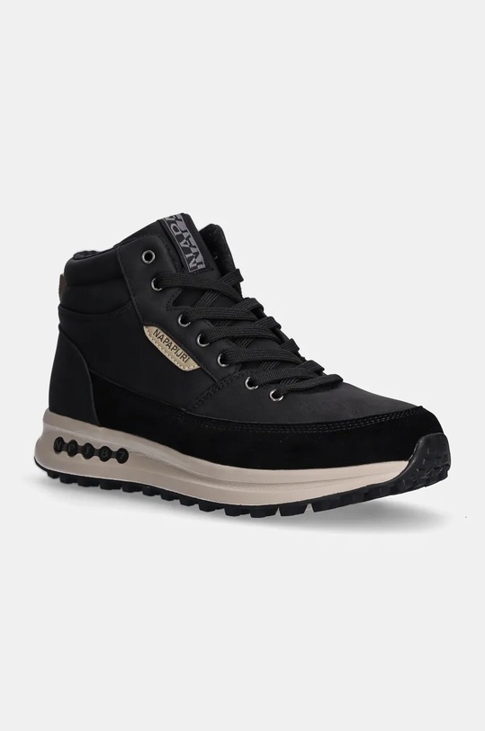 Napapijri sneakersy SLATE imitacja skóry licowej czarny NP0A4IJO.041