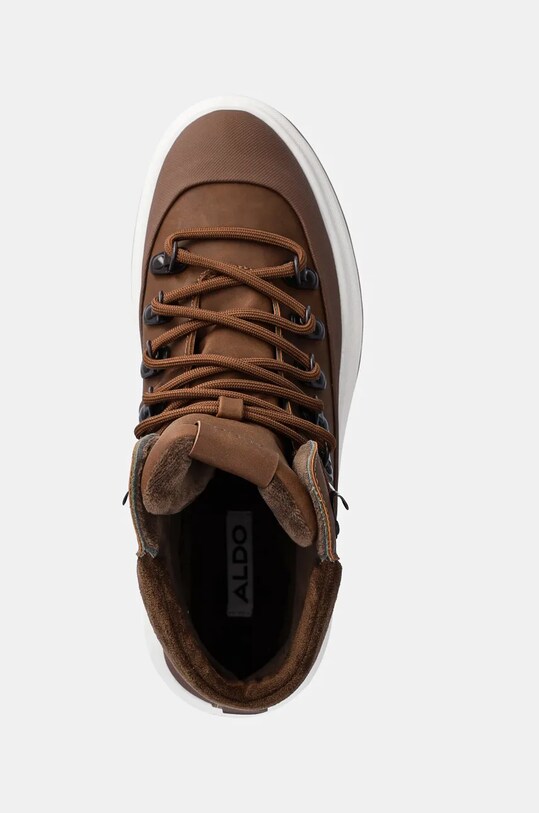 Aldo buty wysokie GIBSON brązowy 13847872.GIBSON