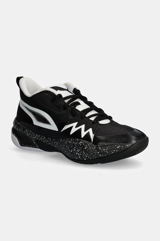 Puma pantofi de basketball Genetics Speckle textil negru 310405