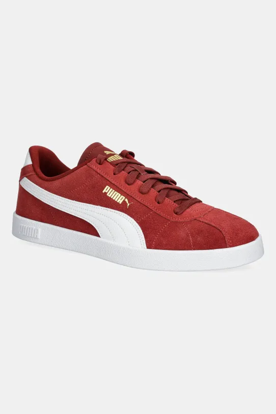 Puma sneakersy zamszowe Puma Club II bordowy 397444